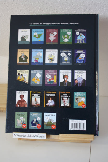 Le chat a encore frappé – Le Chat – Philippe Geluck – Casterman – Réédition – 2005 – Petit prix