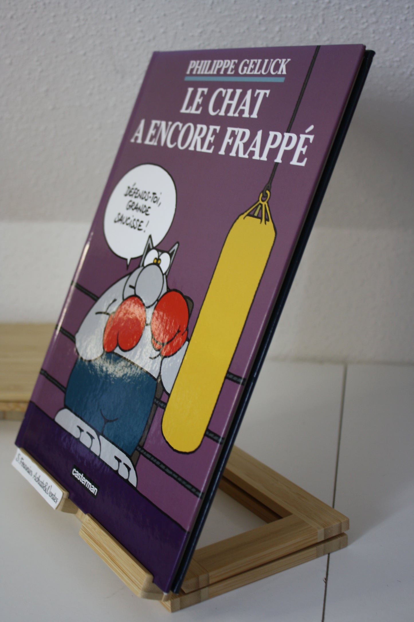 Le chat a encore frappé – Le Chat – Philippe Geluck – Casterman – Réédition – 2005 – Petit prix