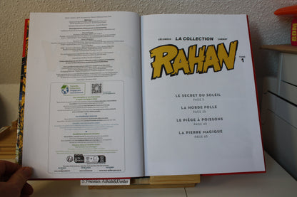 Tome 1 - Rahan – Lécureux Chéret - Hachette - Réédition – 2022 – La collection