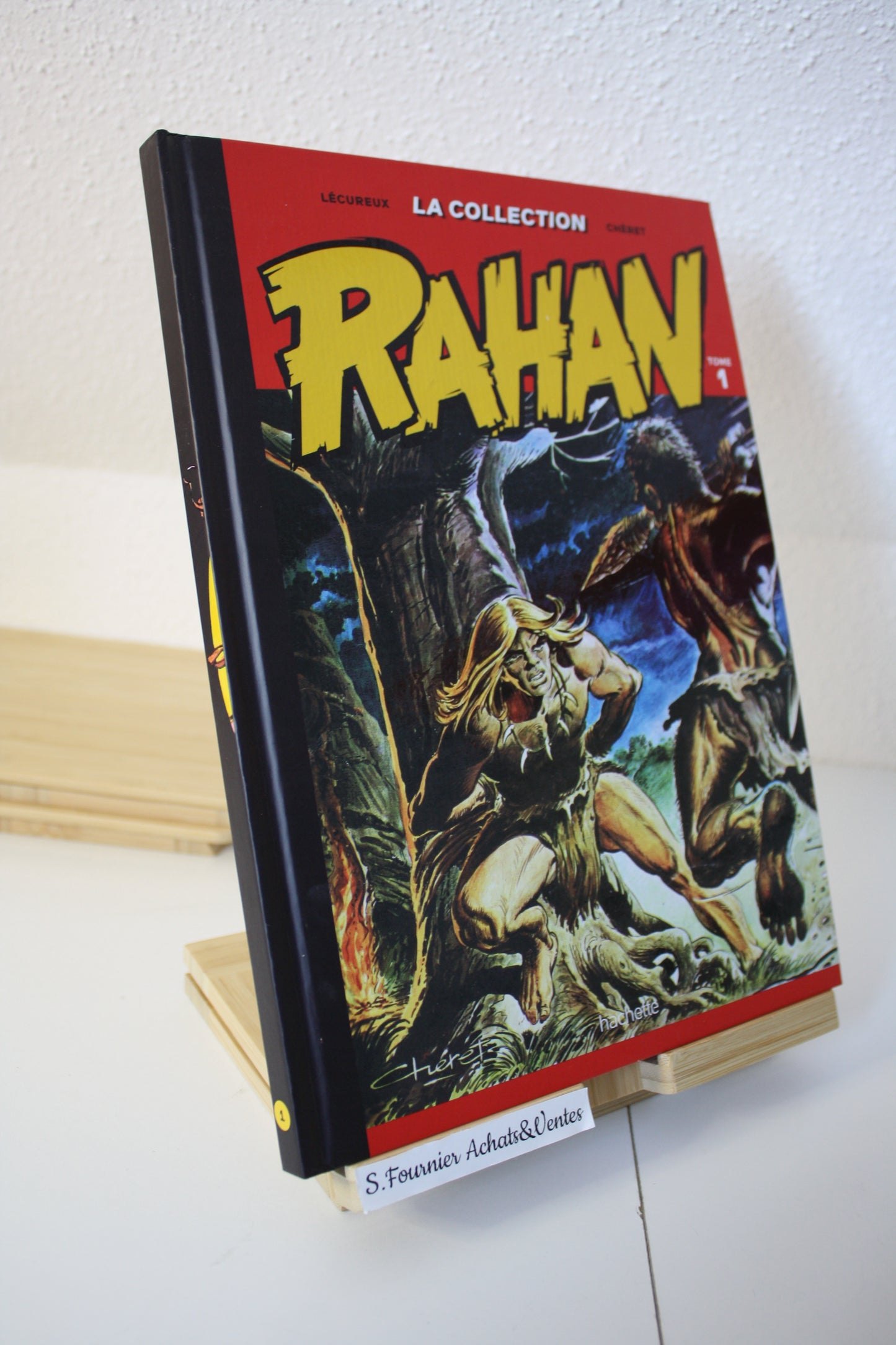 Tome 1 - Rahan – Lécureux Chéret - Hachette - Réédition – 2022 – La collection
