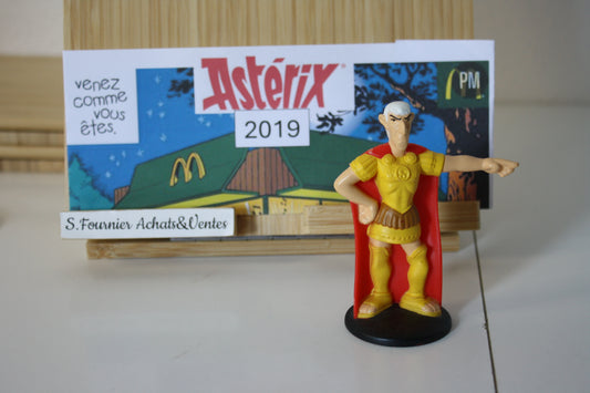 Figurine César – Astérix - Mac Donald – 60 ans – Objet dérivé – 2019