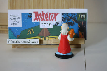 Figurine Panoramix Amphore – Astérix - Mac Donald – 60 ans – Objet dérivé – 2019