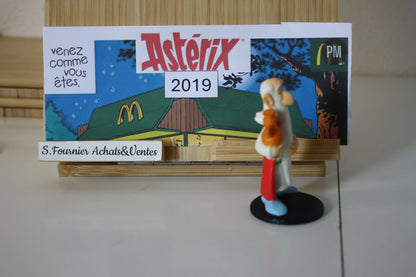 Figurine Panoramix Amphore – Astérix - Mac Donald – 60 ans – Objet dérivé – 2019