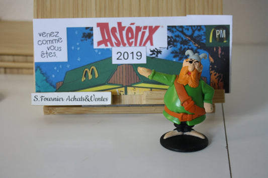 Figurine Barbe Rouge - Astérix - Mac Donald – 60 ans – Objet dérivé – 2019