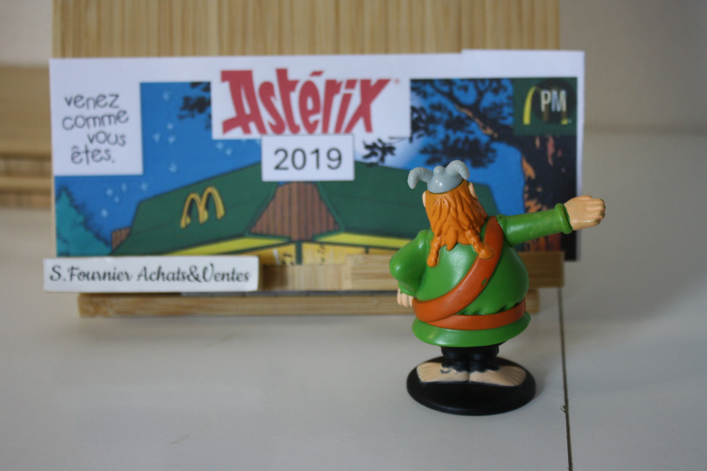 Figurine Barbe Rouge - Astérix - Mac Donald – 60 ans – Objet dérivé – 2019