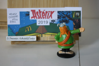 Figurine Barbe Rouge - Astérix - Mac Donald – 60 ans – Objet dérivé – 2019