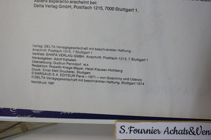 Die Trabantenstadt – Astérix – Uderzo Goscinny - Delta Verlag GMBH - Réédition – 1987 – Version Allemande