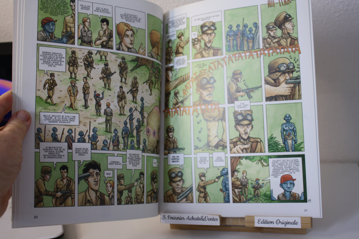 De bronnen van de Rouandiz – Dexter London – Léo Garcia – Dargaud  - EO – 2005 – Version Néerlandaise