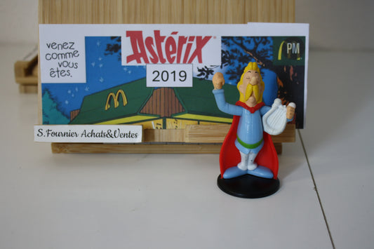 Figurine Assurancetourix – Astérix - Mac Donald – 60 ans – Objet dérivé – 2019