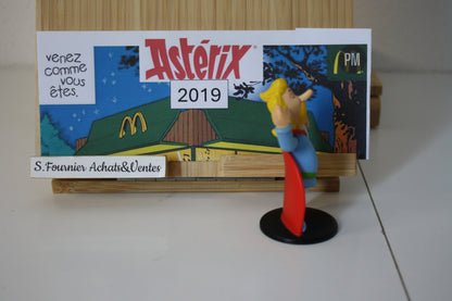 Figurine Assurancetourix – Astérix - Mac Donald – 60 ans – Objet dérivé – 2019