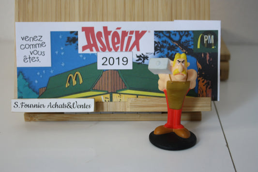 Figurine Cétautomatix – Astérix - Mac Donald – 60 ans – Objet dérivé – 2019