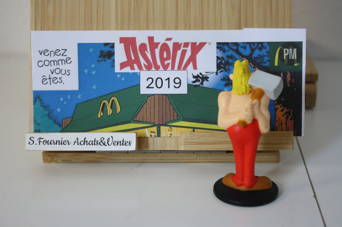 Figurine Cétautomatix – Astérix - Mac Donald – 60 ans – Objet dérivé – 2019