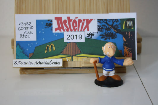 Figurine Agecanonix – Astérix - Mac Donald – 60 ans – Objet dérivé – 2019