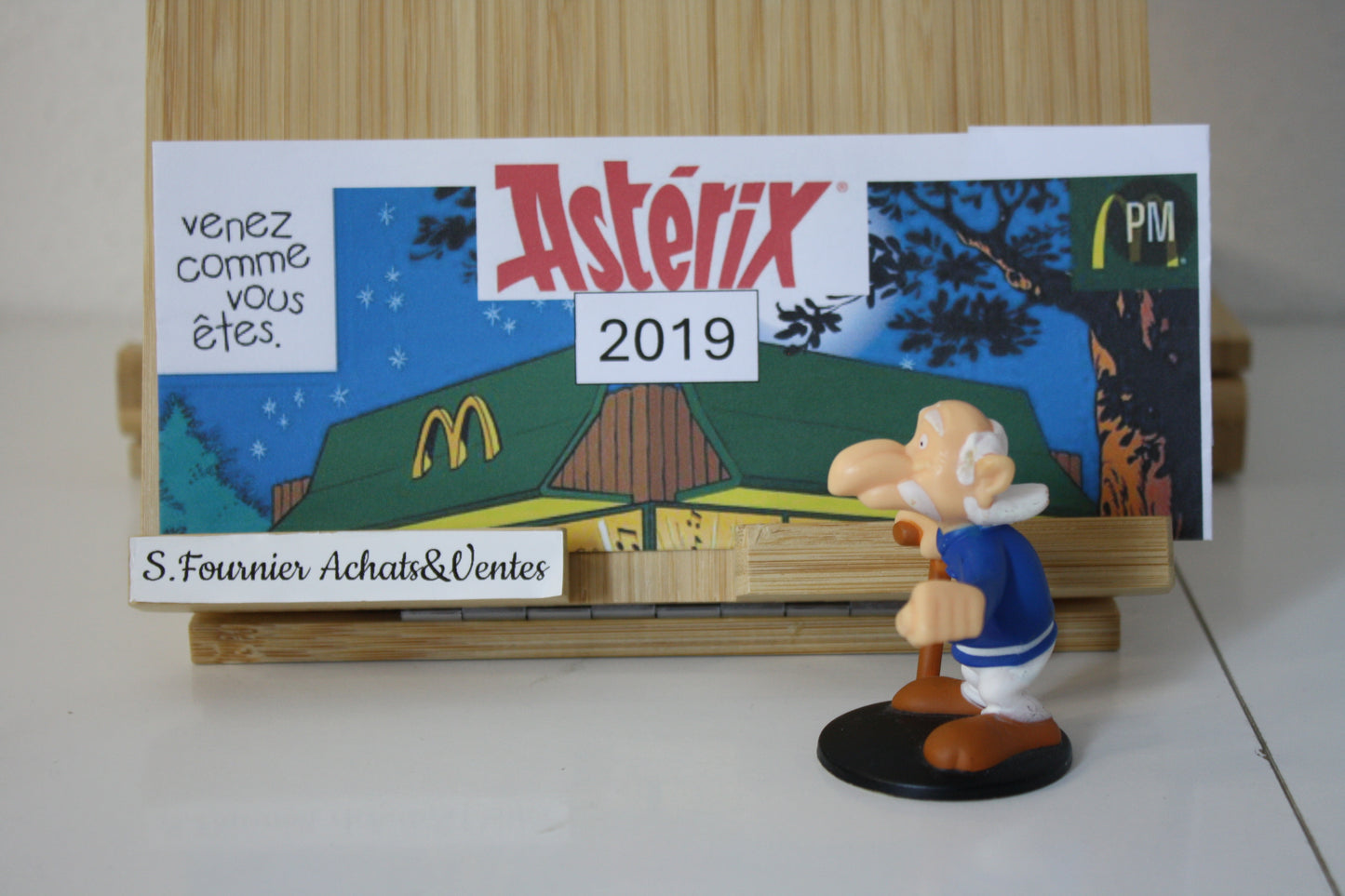 Figurine Agecanonix – Astérix - Mac Donald – 60 ans – Objet dérivé – 2019