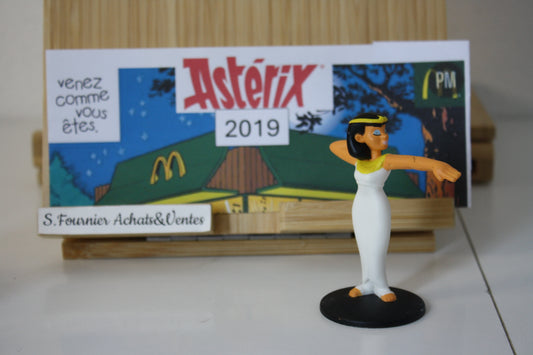 Figurine Cléopatre – Astérix - Mac Donald – 60 ans – Objet dérivé – 2019