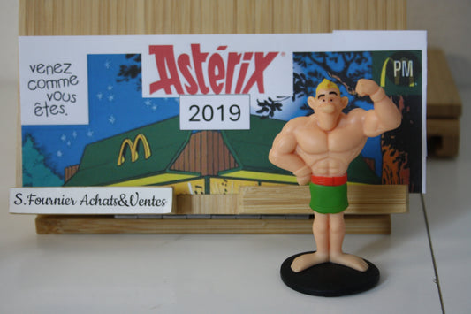 Figurine Claudius Cornedurus – Astérix - Mac Donald – 60 ans – Objet dérivé – 2019