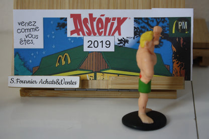 Figurine Claudius Cornedurus – Astérix - Mac Donald – 60 ans – Objet dérivé – 2019