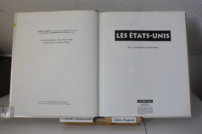 Les États Unis – Les carnets de Tintin – Deltenre Noblet – Casterman – EO – 1992