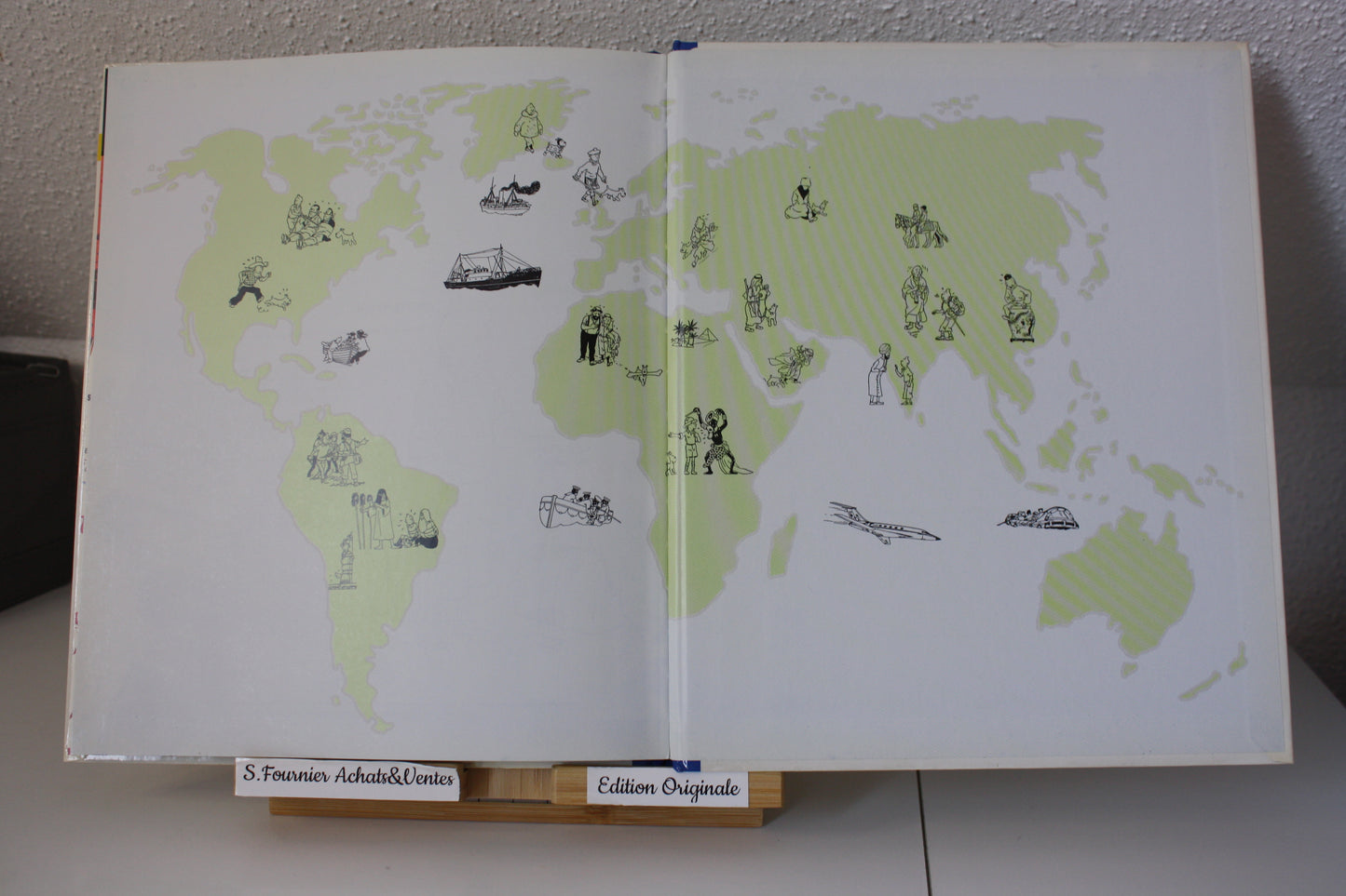Les États Unis – Les carnets de Tintin – Deltenre Noblet – Casterman – EO – 1992