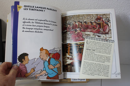 Le Tibet – Les carnets de Tintin – De Bruycker Noblet – Casterman – EO – 1993