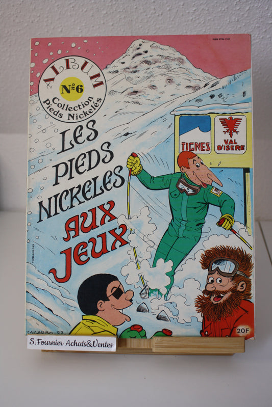 Les pieds Nickelés aux jeux – Les pieds Nickelés – Jacarbo – Société Parisienne d’édition – EO – 1983