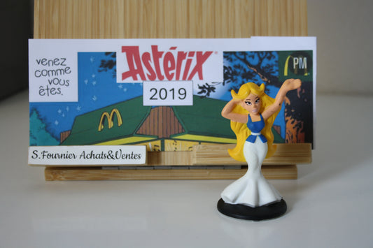 Figurine Falbala – Astérix - Mac Donald – 60 ans – Objet dérivé – 2019