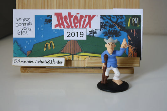 Figurine Triple patte – Astérix - Mac Donald – 60 ans – Objet dérivé – 2019