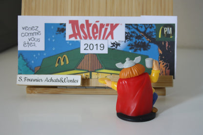 Figurine Zebigboss – Astérix - Mac Donald – 60 ans – Objet dérivé – 2019