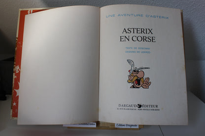 Astérix en Corse – Astérix – Goscinny Uderzo - Dargaud Editeur – EO – 1973