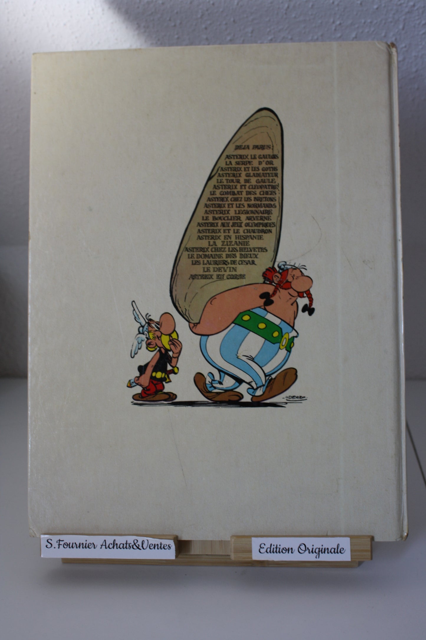 Astérix en Corse – Astérix – Goscinny Uderzo - Dargaud Editeur – EO – 1973
