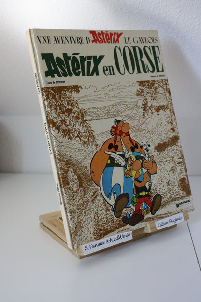 Astérix en Corse – Astérix – Goscinny Uderzo - Dargaud Editeur – EO – 1973