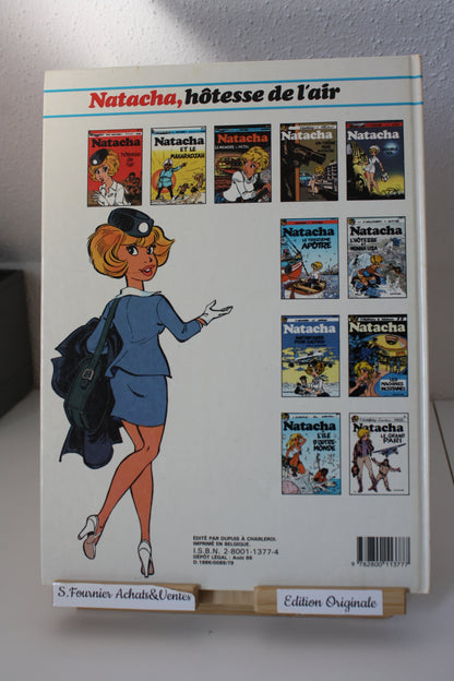 Les culottes de fer – Natacha – Walthéry Laudec Mitteï – Dupuis –EO – 1986