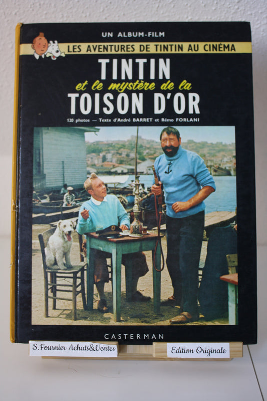 Le mystère de la toison d’or – Tintin au cinéma – Barret Forlani – Casterman – Réédition – 1979