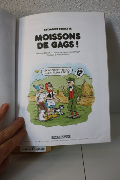 Tranches de Gags – Sylvain et Sylvette – Belom Bérik – Dargaud – EO – 2007