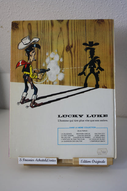 L’empereur Smith – Lucky Luke – Morris Goscinny – Dargaud Editeur - EO – 1976
