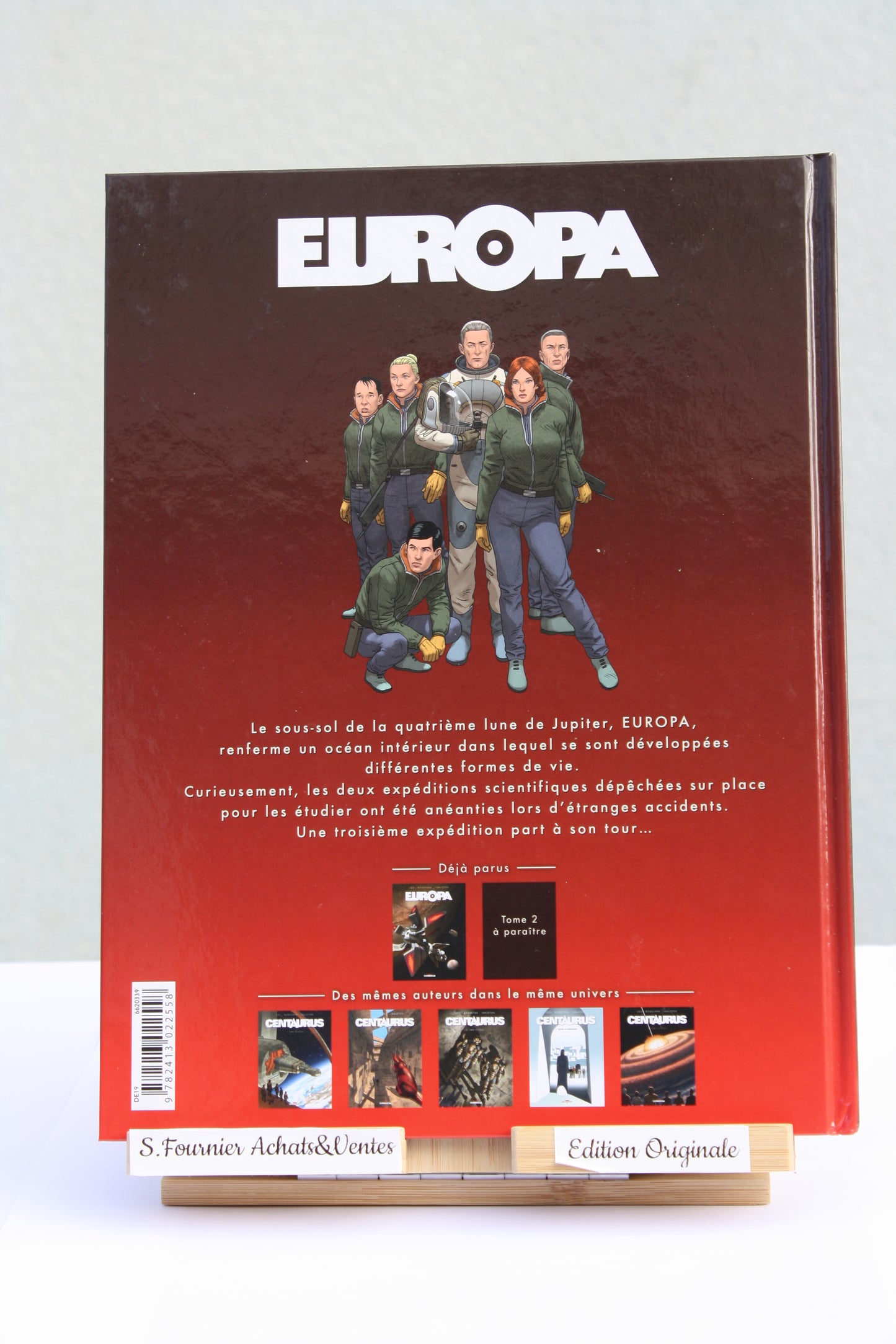 1 la lune de glace – Europa – Léo Rodolphe Janjetov – Delcourt – EO – 2021
