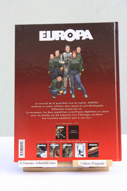 1 la lune de glace – Europa – Léo Rodolphe Janjetov – Delcourt – EO – 2021