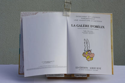 La galère d’obelix – Astérix – Goscinny Uderzo – Albert René – EO – 1996