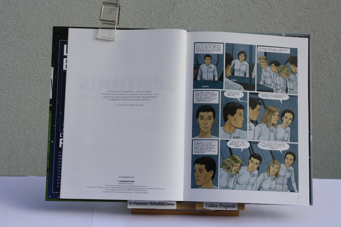 Episode 1 – Survivants – Léo – Dargaud – EO – 2011