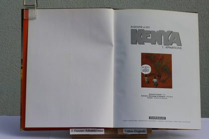 1 Apparitions – Kenya – Léo Rodolphe – Dargaud – EO – 2001