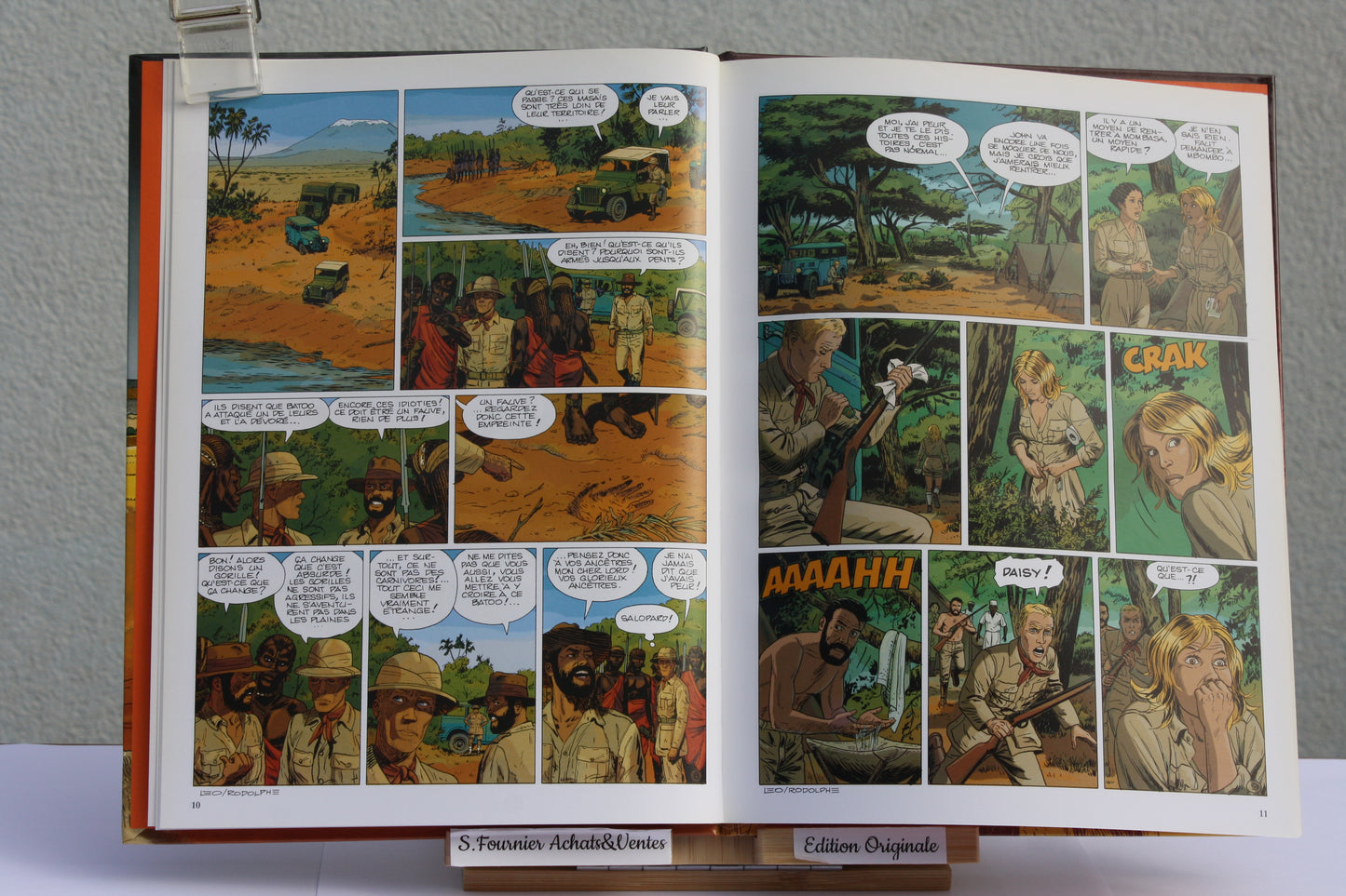 1 Apparitions – Kenya – Léo Rodolphe – Dargaud – EO – 2001