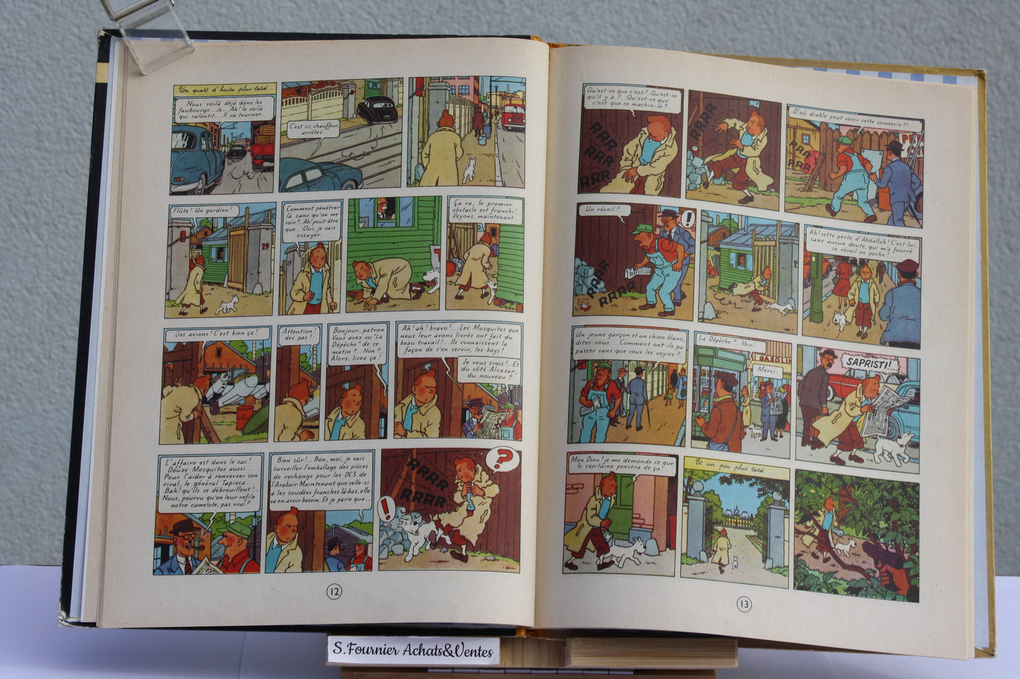 Coke_en_stock – Tintin – Hergé – Casterman – Réédition – 1963 – B33