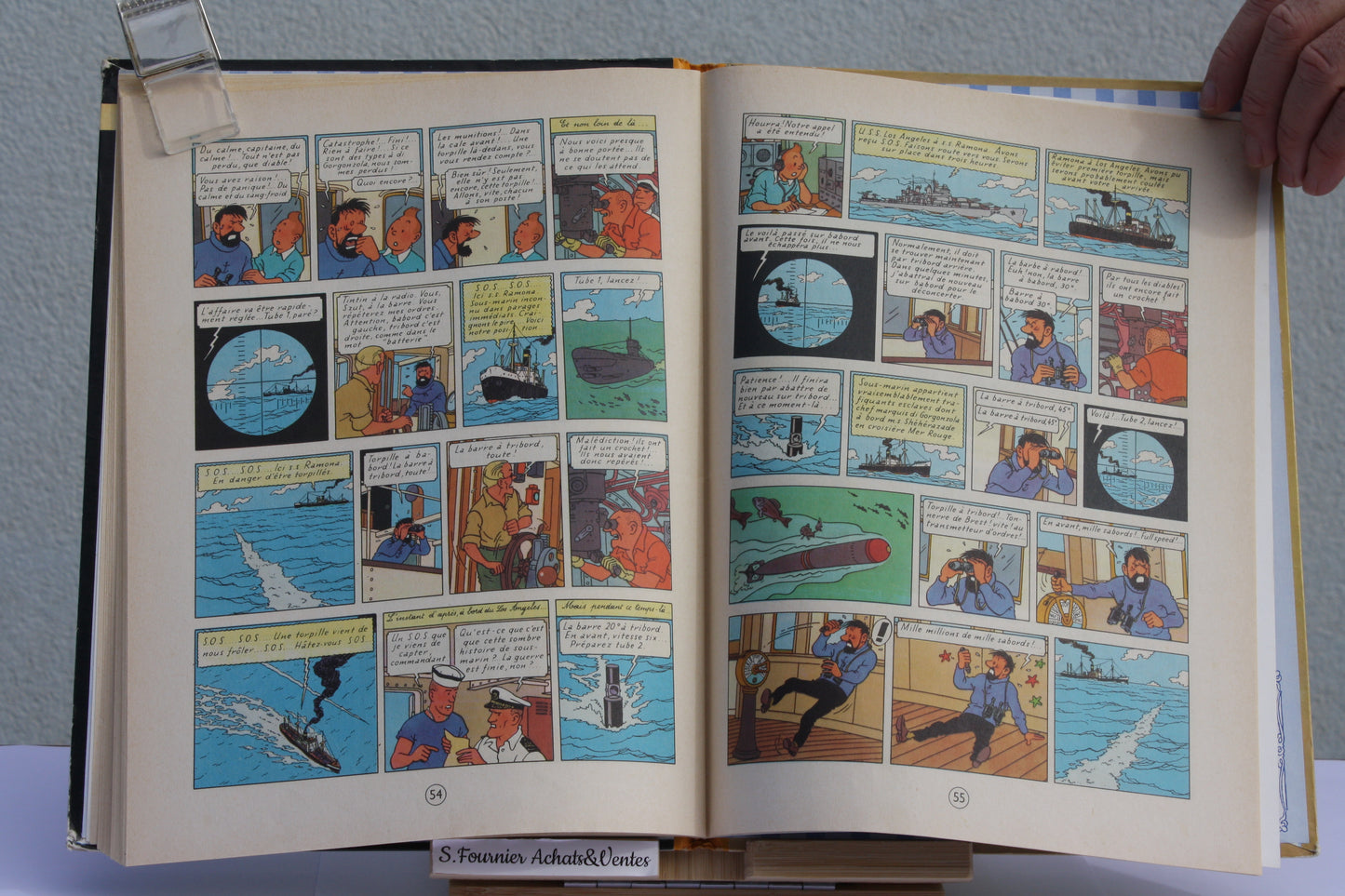 Coke_en_stock – Tintin – Hergé – Casterman – Réédition – 1963 – B33