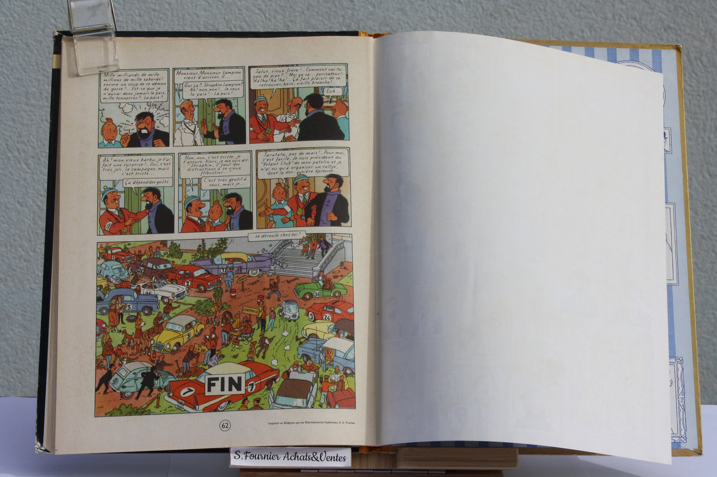 Coke_en_stock – Tintin – Hergé – Casterman – Réédition – 1963 – B33