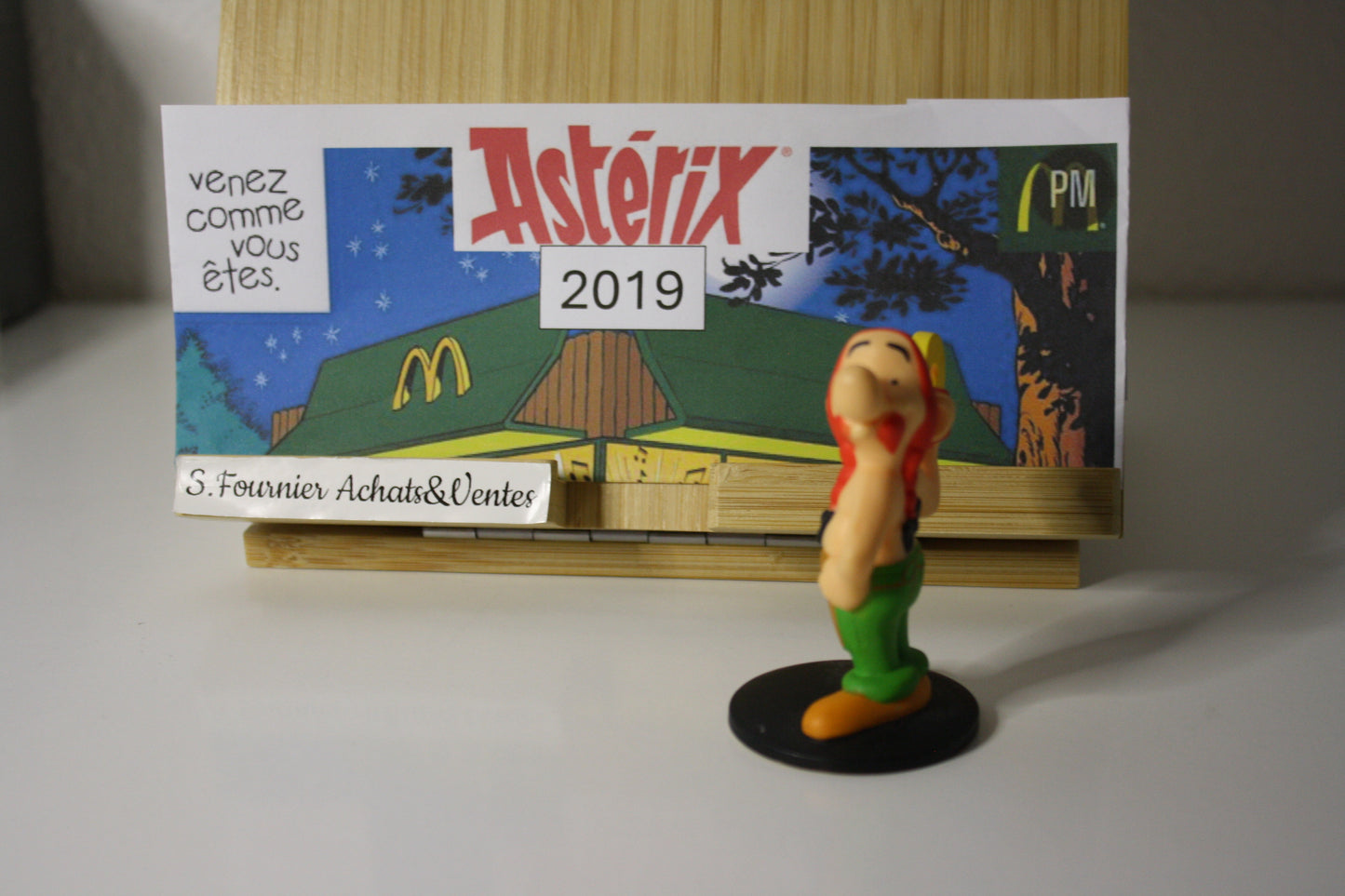 Figurine Amerix – Astérix - Mac Donald – 60 ans – Objet dérivé – 2019