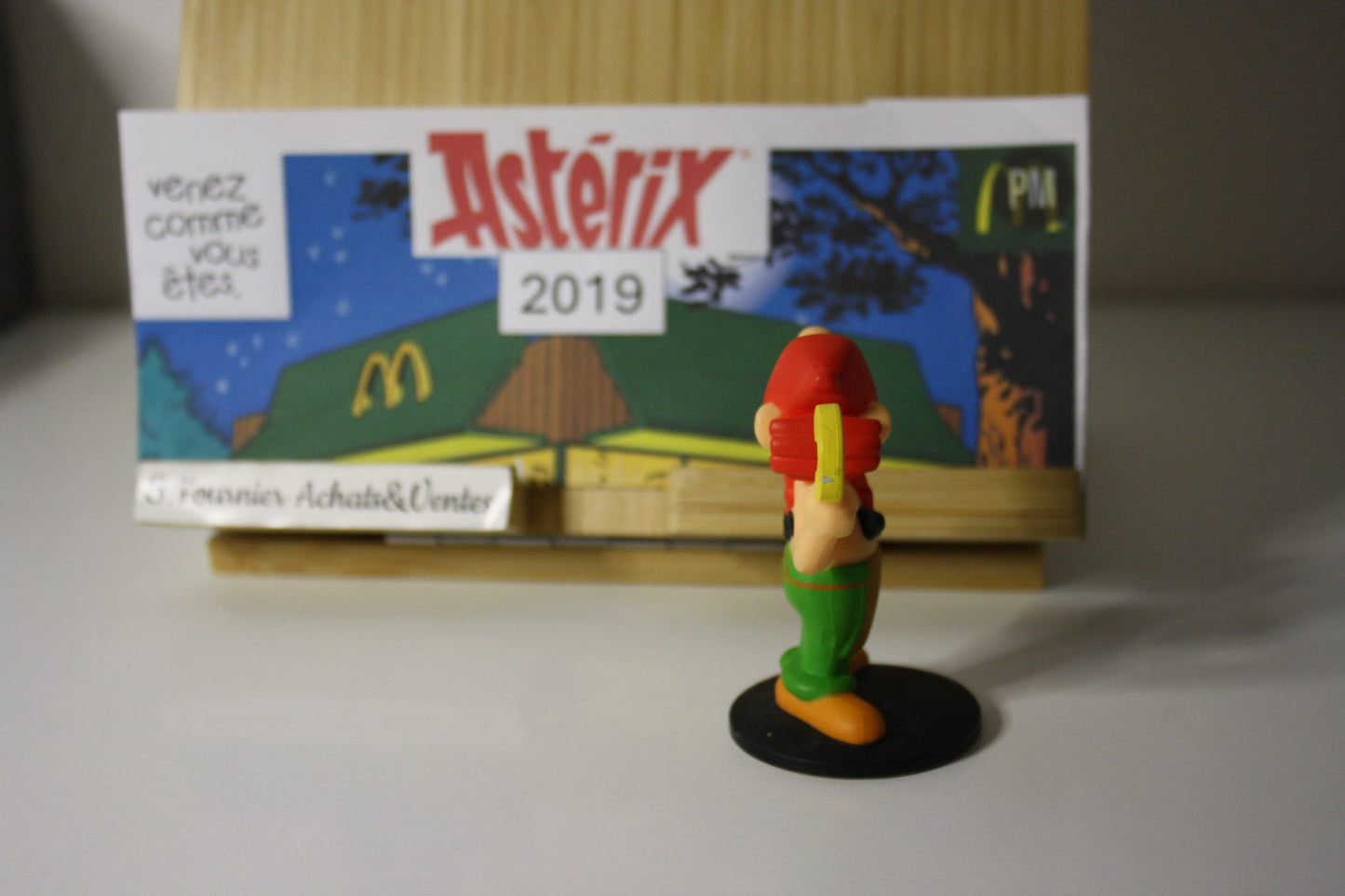 Figurine Amerix – Astérix - Mac Donald – 60 ans – Objet dérivé – 2019