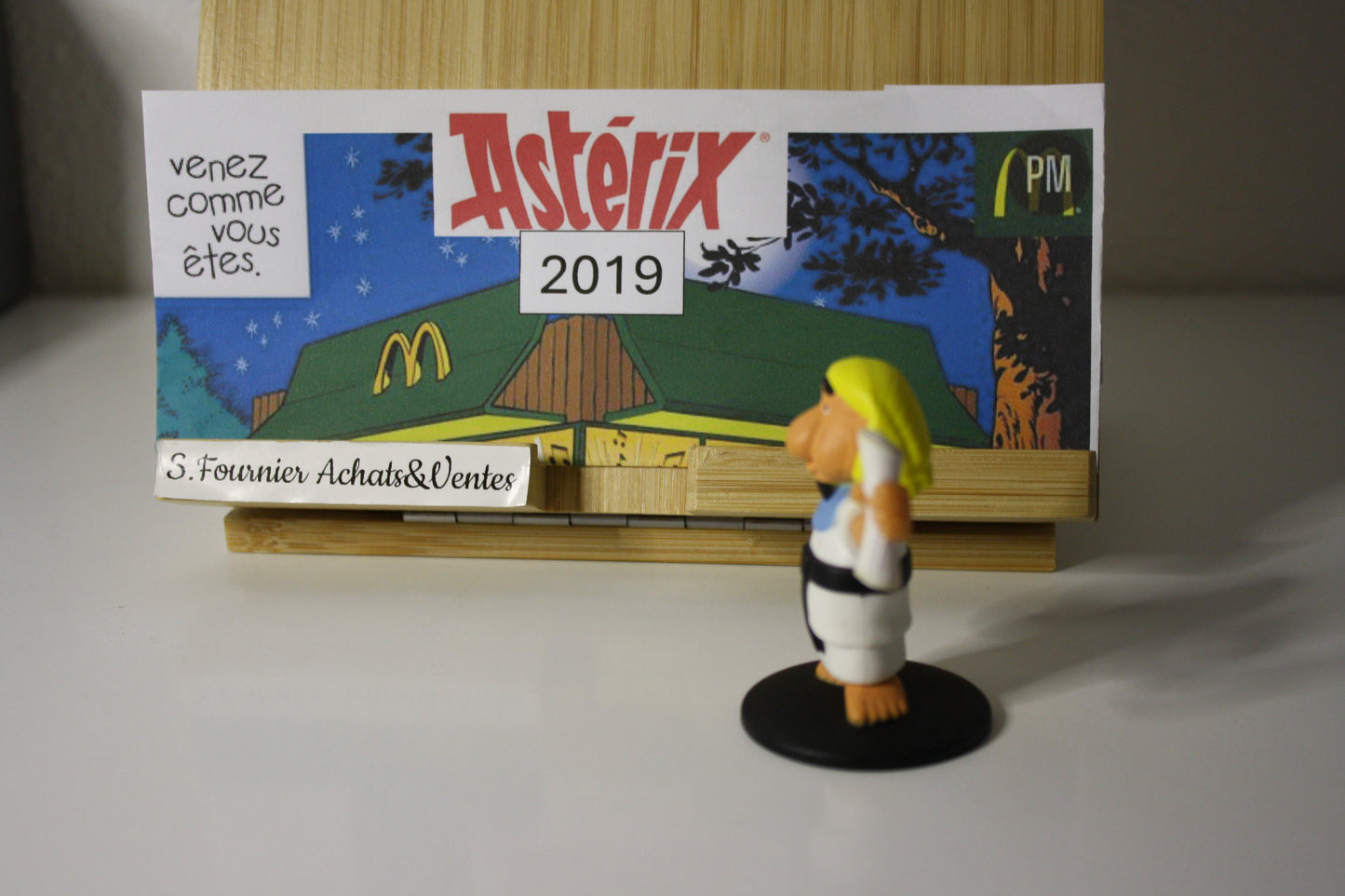 Figurine Numerobis – Astérix - Mac Donald – 60 ans – Objet dérivé – 2019