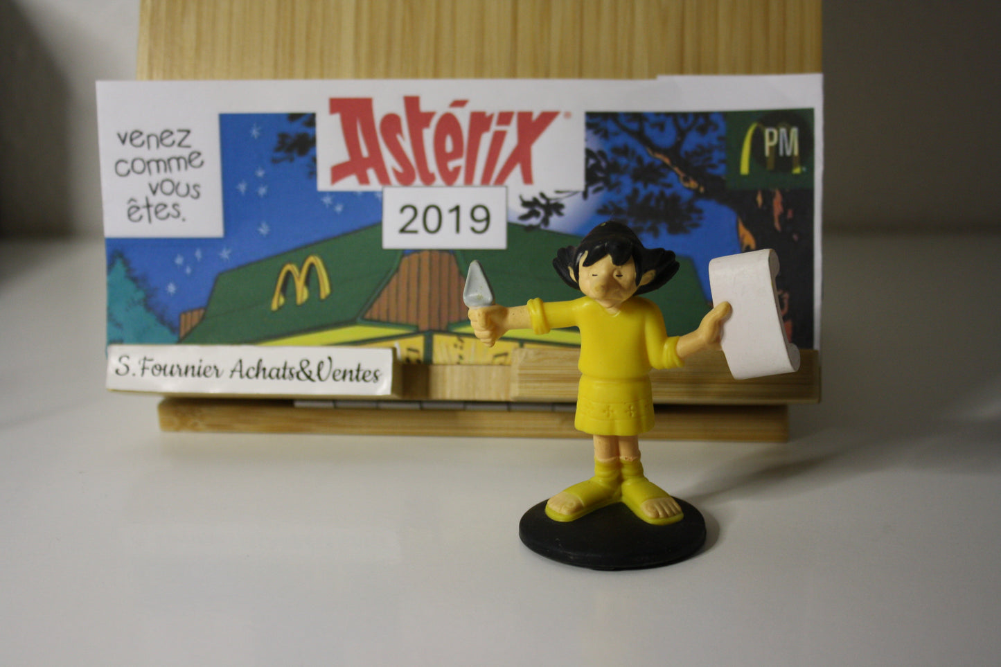 Figurine Anglaigus – Astérix - McDonald's – 60 ans – Objet dérivé – 2019