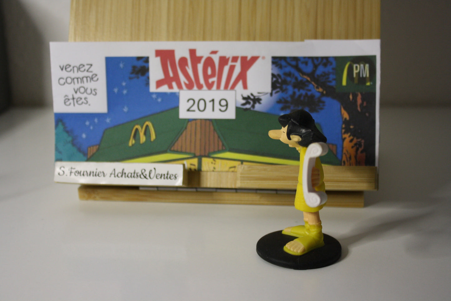 Figurine Anglaigus – Astérix - McDonald's – 60 ans – Objet dérivé – 2019
