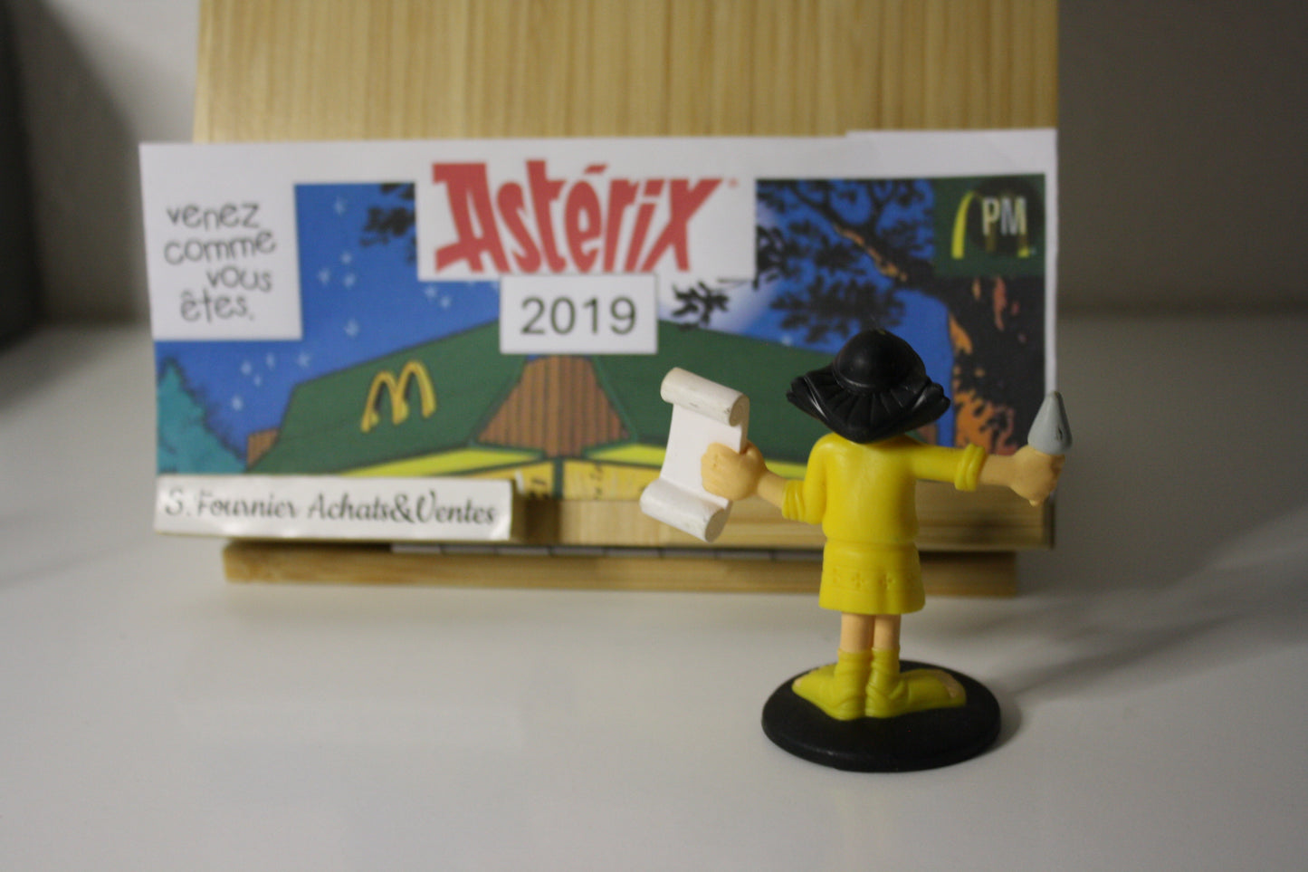Figurine Anglaigus – Astérix - McDonald's – 60 ans – Objet dérivé – 2019